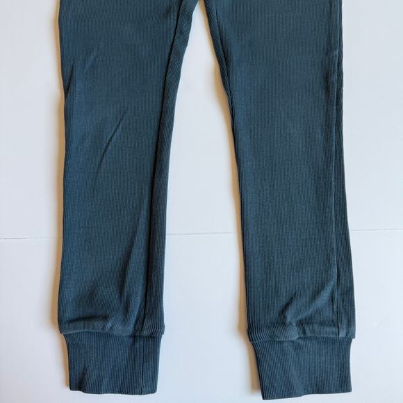 Zara Kids Blue Ribbed Long John Pants 9 - Picture 4 of 7